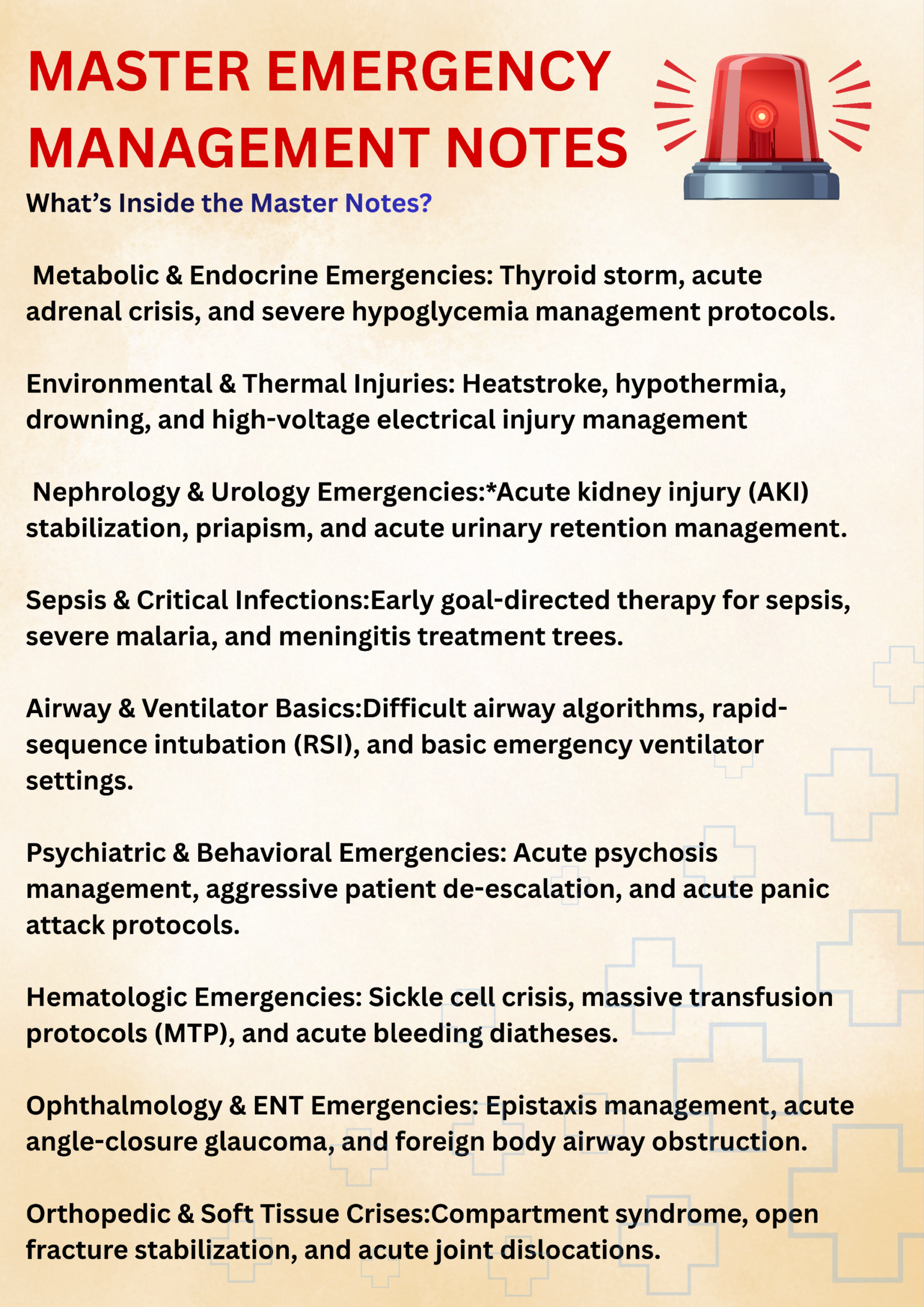 Master Emergency Pt. Management guide - Image 2